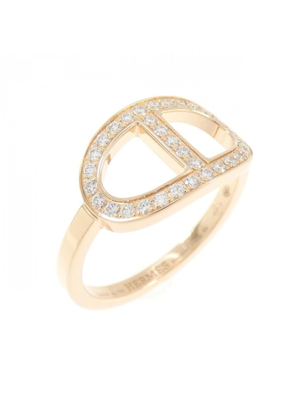 Hermes Chaine D'ancre Contour Ring